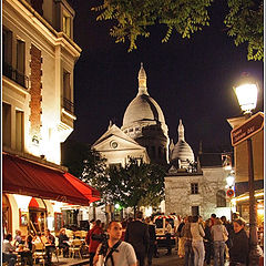 photo "A colleague at the Monmartre"