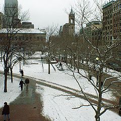 photo "Boston in the winter"