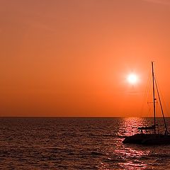 photo "Sunset Yatch"