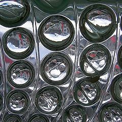 photo "glass bubble tiles"