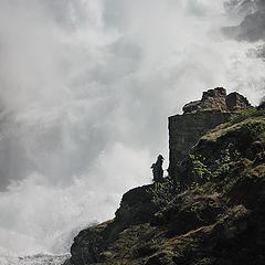 фото "у водопада"