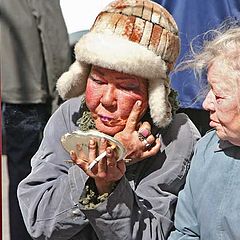 фото "Салон красоты на остановке автобусов"