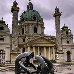 фото "Vienna, Church of St Charles."