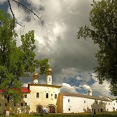 photo "Tikhvin abbey. The Gate-Church"