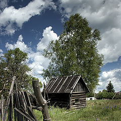 photo "Russian village collapses..."