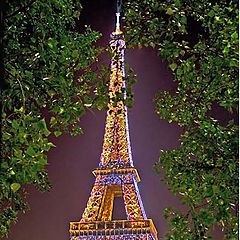 фото "Неожиданный взгляд  на символ Парижа"