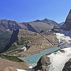 фото "Grinnel Glacier overlook view 1"