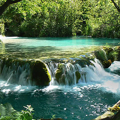 photo "Blue Waterfall"