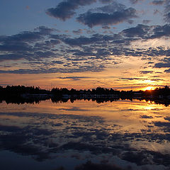 photo "Sunset reflection"