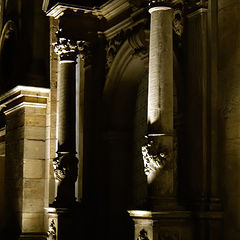 photo "old church by night"