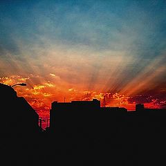 photo "Downtown Sunset"