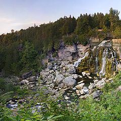 photo "Evening on th falls"