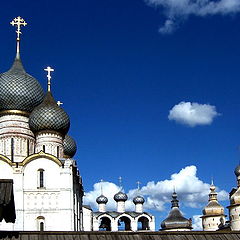 фото "Купола Кремля Ростова Великого"