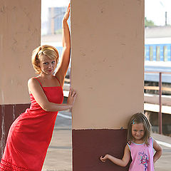 photo "Mama&Daughter"