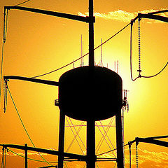 photo "Industrial Sunset"