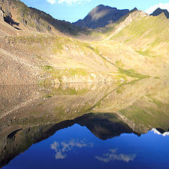 фото "Озеро Эхе-Гол панорама"