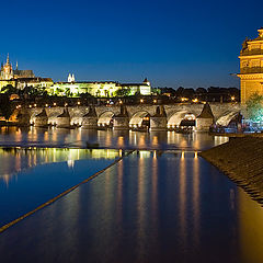 photo "Karlov bridge in the evening"