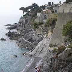 фото "Rocks of Bogliasco, Italy"