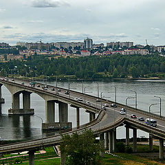 фото "Мост через Волгу"