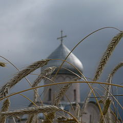 photo "Christ on bread (Church of the Christ on Neredicy)"