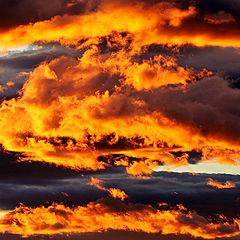 фото "burning sky"