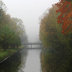 photo "Bridge in a fall morning"