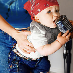 photo "Mom's rock-star"