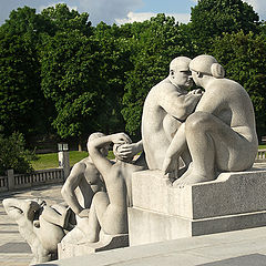 фото "Парк скульптур  Густава Вигеллана. Осло Вечная тема"