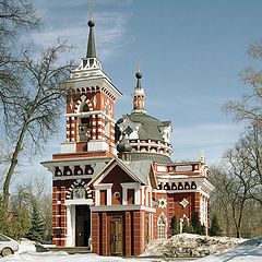 photo "Ivanteevka city. Church of the Smolenskaya icon of the Virgin (1808)"