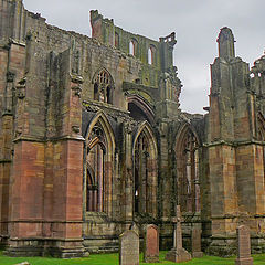 фото "Melrose Abbey, Scotland"