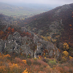 photo "Among rocks and fog"