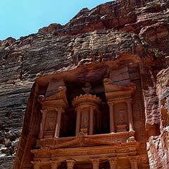 photo "The well-known facade of the Treasury."