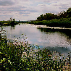 photo "Or River. Looking steppe."