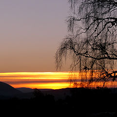 фото "Sunset in the Scottish Highlands"