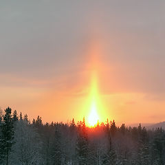 photo "Winter rainbow"