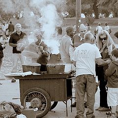 photo "The man of the roasted chestnuts..."