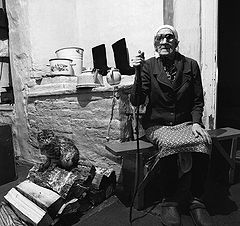 photo "Grandmother with poker"