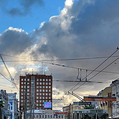 фото "Тучи над городом"