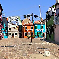 photo "Burano's courtyards."