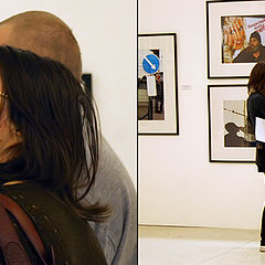 photo "at the exhibition of photographs"
