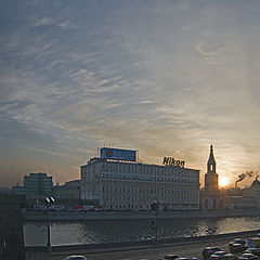 фото "Закат над Замоскворечьем."