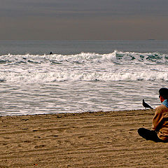 photo "Watching the waves"