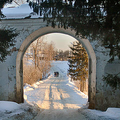 фото "Зимняя арка"