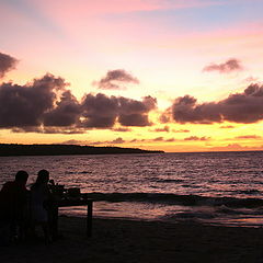 фото "Dinner on sunset"