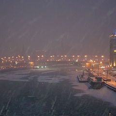 photo "Moscow. Kremlin. Snowfall"