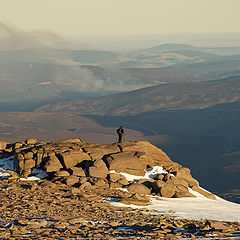 фото "View from the Cairngorm Summit, Scottish Highlands"