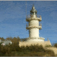 photo "Reflection of lighthouse"