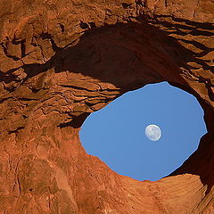 фото "arches national park moorise"