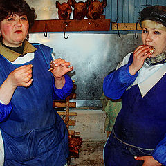 photo "MARKET ATTITUDES: domestic pork is better"