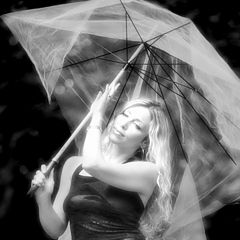 photo "White candice umbrella"